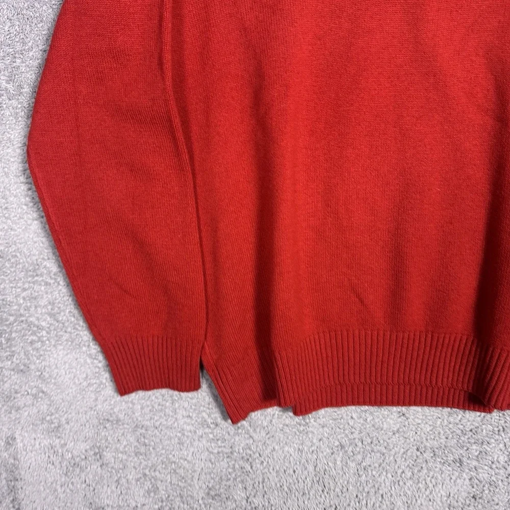 Gran Sasso Sweater Mens XL Wool Cashmere 1/4 Zip Pullover Jumper Italy Knit